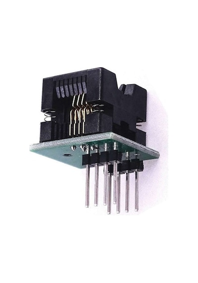 200 Mil Smd Soic8 Sop8 So8 To Dip8 Yaylı Soket Adaptör Eeprom Flash Programlayıcı 200mil