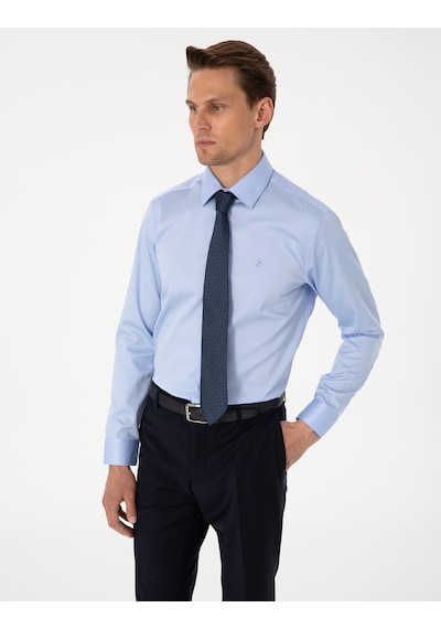 Pierre Cardin Erkek Koyu Mavi Gömlek Basic 50305127-vr032 Koyu Mavi