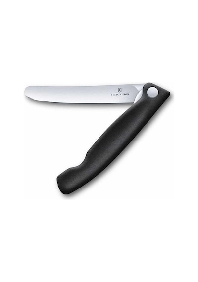 Victorinox 11cm Katlanır Domates Bıçağı Siyah 6.7803.f