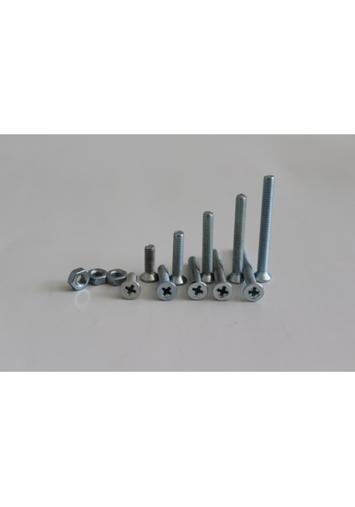 M4 Yhb Vida Somun Seti-310 Adet-metrik 4 Mm-boy 10-15-20-25-30 Mm