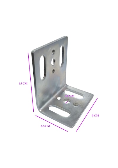 Alüminyum Cephe L Ankraj Demiri 4 Mm 80 MM