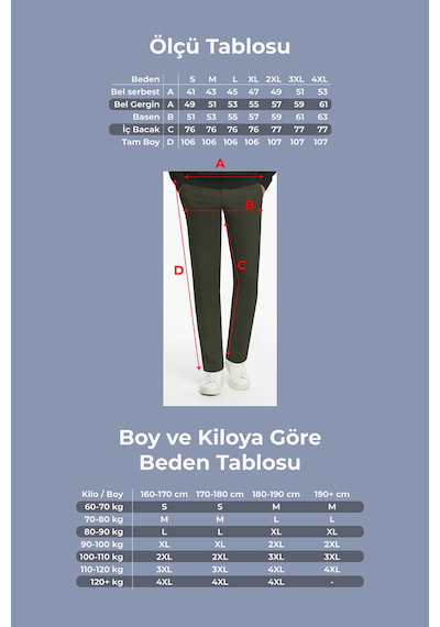 Goffra Erkek Ultra Esnek Relaxed Beli Lastikli Jogger Pantolon Haki M702-r0433-04 Haki