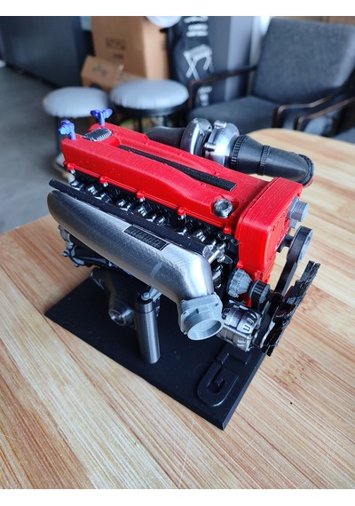 Nissan Gtr Rb26 Motor Maketi