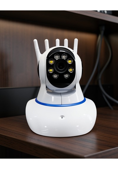 Motorlu 5 Antenli 1080p Wi-fi Kamera Led Aydınlatmalı Uuczzzwifikameraaaaa3