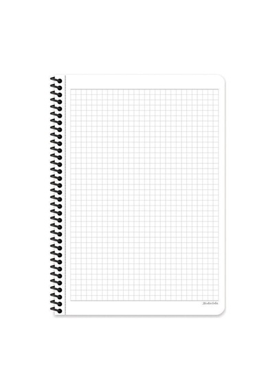 16.5x22.5 Kareli Defter Puantiye - Mavi Çok Renkli