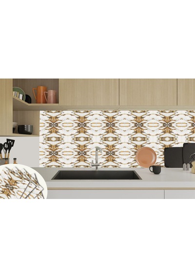 Tink Kendinden Yapışkanlı Mermer 03 Desenli Pvc Karo 30x30 Cm