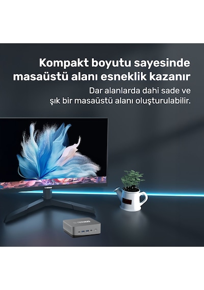 Raxius MP AD16-İ7-XE-136P001 i7-1360P 16 GB 512 GB SSD Free Dos Mini Pc
