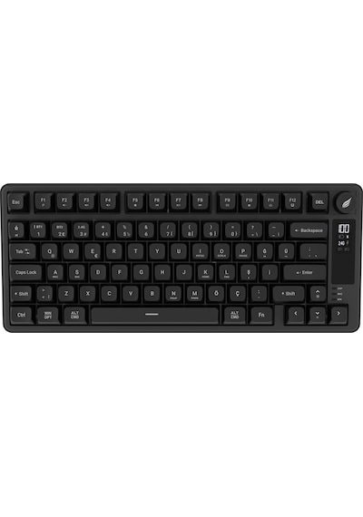Hk255 Membrane Lcd Rgb Kablosuz/bluetooth Siyah %75 Türkçe Gaming Oyuncu Klavye