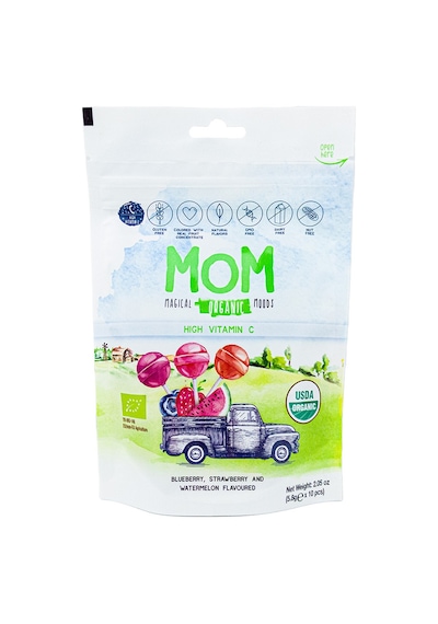 MOM Organik Lolipop Karışık Set Meyveli + Tropikal