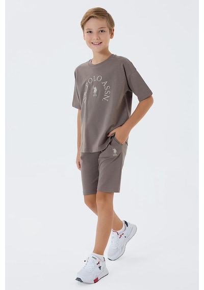 U.S. Polo Assn. U.s. Polo Assn Erkek Çocuk 2 Li Bermuda T-şhirt Takım Koyu Vizon-2313 Vizon U.S. Polo Assn. U.s. Polo Assn Erkek Çocuk 2 Li Bermuda T-şhirt Takım Koyu Vizon-2313 Vizon