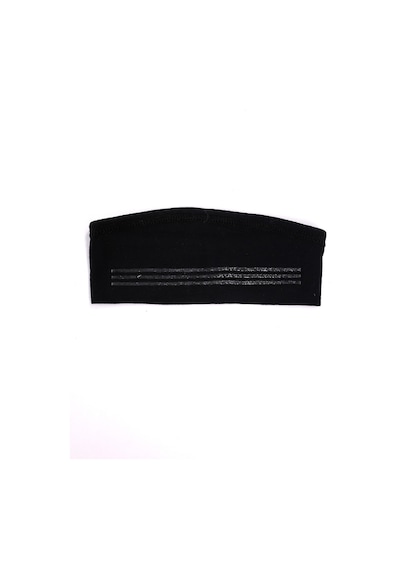 Sihirli Yapışkanlı Kaymayan Bandana Spor Bone Siyah