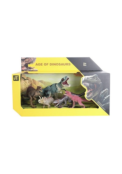 5 Dinozor Figürlü Dinozorların Dünyası Oyun Seti: Jurassic Macera Evinizde Dinozor