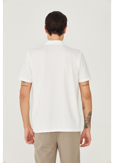 White Stone Beyaz Gömlek T-shirt