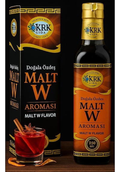 Malt Aroması Doğala Özdeş Malt W Aroması 250cc
