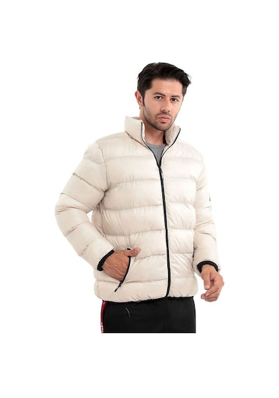 Slazenger Nadim İ Erkek Mont St22je017-280 Gri-gri Gri