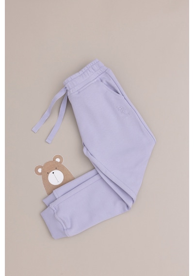 U.s. Polo Assn. Kız Çocuk Lila Basic Örme Pantolon 50291627-vr034 Lila