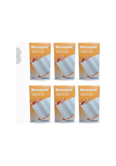 Beta İpek Flaster 10cm X 5m - 6 Adet