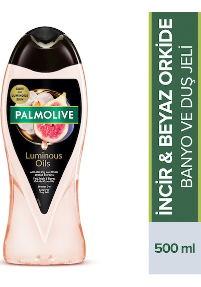 Palmolive Luminous Oils Beyaz Orkide ve İncir Yağı Nemlendirici Duş Jeli 500 ML