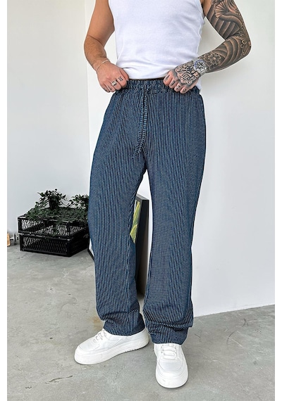 İndigo Chill Zone Baggy Pantolon İndigo