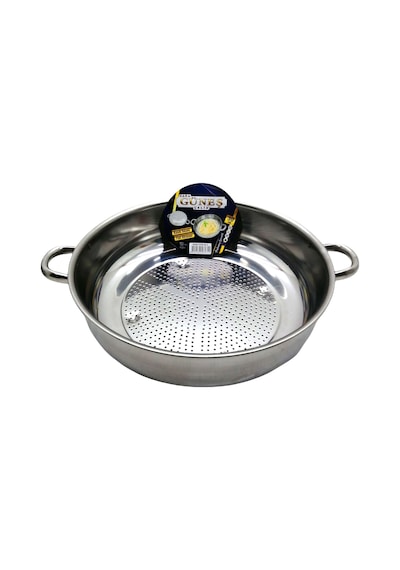 No-3 - 30cm Basık Süzek Metal Süzgeç 5570 Çok renkli
