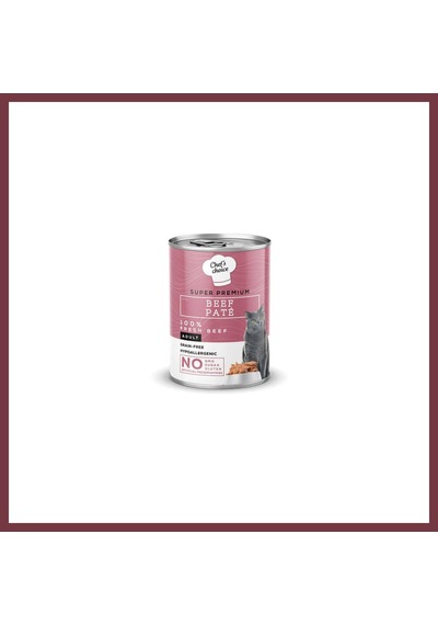 Storeşahin Pate Beef Biftekli Tahılsız Ezme Yetişkin Kedi Konservesi 400 Gr Shn0720