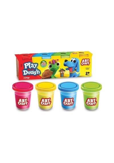 03280 Art Craft 4lü Oyun Hamuru / 224 Gr Diğer