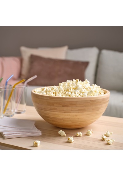 Ikea Blanda Matt Bambu Servis Kasesi 28 Cm Naturel