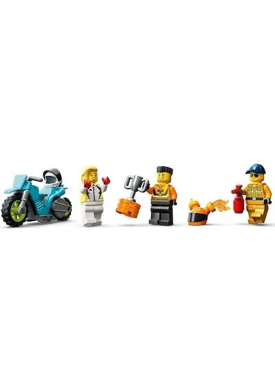 Lego City 60357 Stunt Truck And Ring Of Fire Challenge