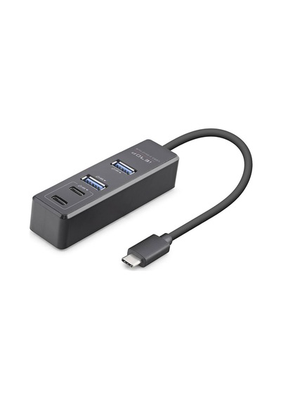 Type-c 3.2 Gen2 Hub 4 Port 10 Gbps Siyah Tu1009 Evimdeyokyok