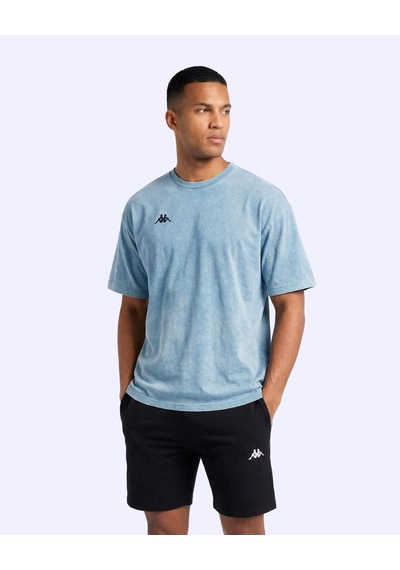 Kappa Jona Tshirt Erkek Mavi Oversize Tişört