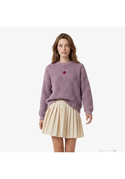 Unıted4 Regular Fit Kadın Bordo Kazak Ruzy 2851846