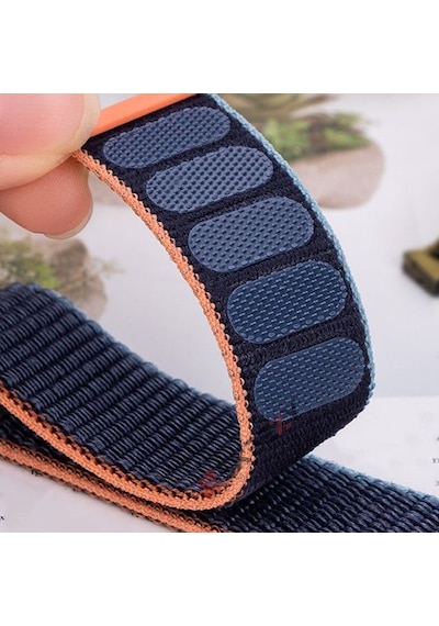 Xiaomi Mi Band 9 İle Uyumlu Hasır Nylon Akıllı Bileklik Kordon - Saat Kordonu