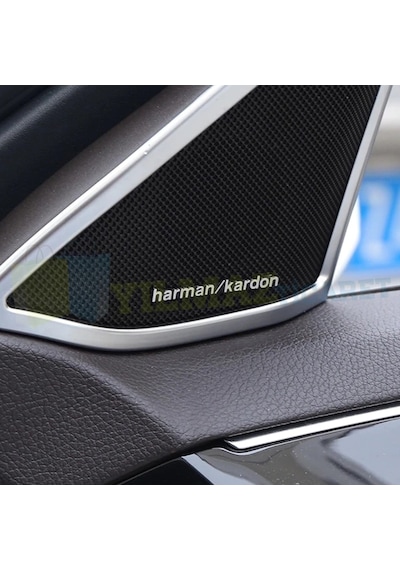 Harman Kardon Hoparlör Logo Amblem Tırnaklı Metal 2 Adet Yüksek Kalite