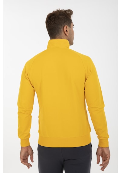 Maraton Comfort Erkek Dik Yaka Sarı Eşofman Üstü Sarı
