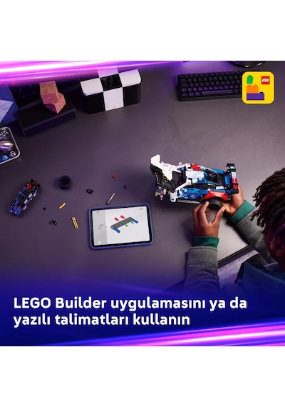 LEGO® Technic BMW M4 GT3 EVO Yarış Arabası 42226 - 11 Yaş Üzeri Çocuklar için Açılır Kapılar İçeren Oyuncak Yapım Seti (747 Parça)