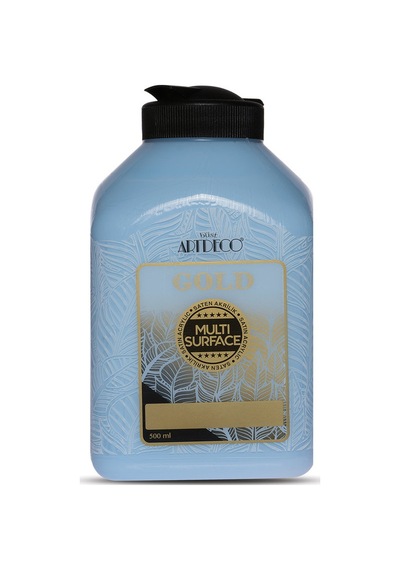 Artdeco Gold Multi Surface Saten Akrilik Boya 500Ml 268 Bebek Mav