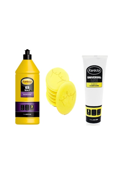 Farecla Universal Tüp Pasta 200gr ve Farecla G3 Wax Cila 1 Lt