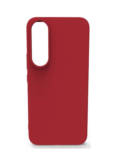 Vivo V70 Fe Kılıf Kamera Korumalı Silikon Rubber Arka Kapak Kırmızı