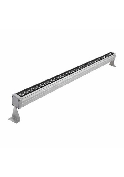 100 Cm Wallwasher Led Bina Dış Duvar Aydınlatma Renkli Rgb Işık Gri