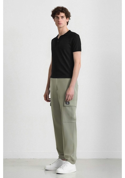 DeFacto Relax Fit Rahat Kesim Yazlık Pantolon Kargo Cepli Düz Paça D5967AX25SPKH442
