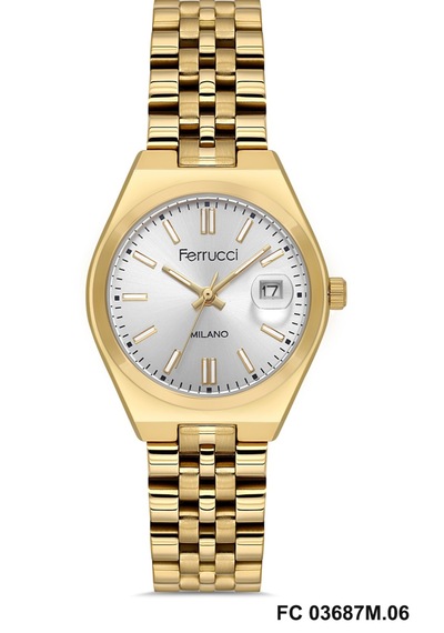 Ferrucci Kadın Kol Saati Fc 03687m.06 F726 Metalik