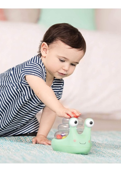 B. Bx1561z Bebek - Işıklı Top Popper - Parlayan Salyangoz Küçük Çocuklar - Gelişimsel Faydalar - Etkileşimli Oy