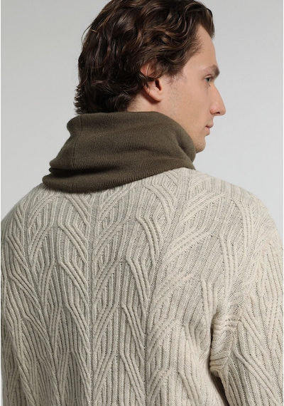 Colin's Colins Erkek Yeşil Atkı Cl1083459 Q1.v1 Kha Haki