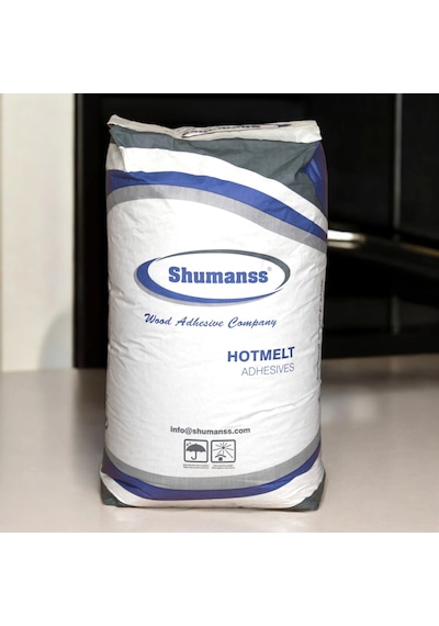 Shumanss Düz Kenar Bantlama Hotmelt Tutkalı Beyaz Şeffaf 25kg Torba