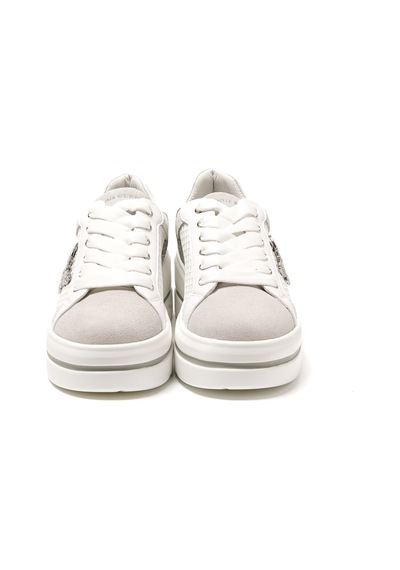 Sneaker Günlük Kadın Diğer 185552dm Donna Serena 5552dm White Silver Beyaz