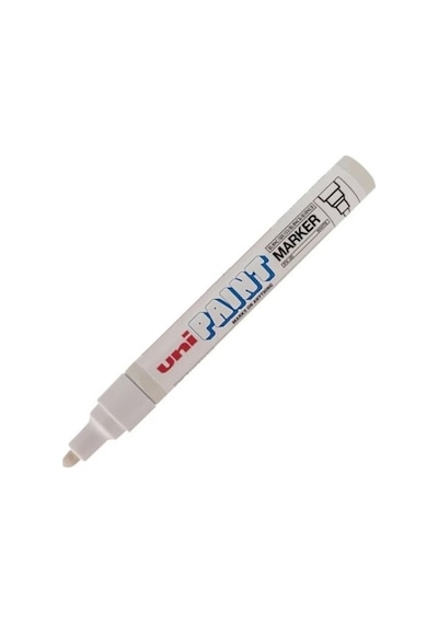 Uniball Paınt Marker 2.2-2.8 Boyama Markörü Beyaz