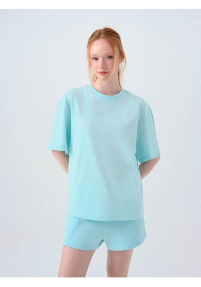 Loft Açık Mavi Kadın T-shirt Lf2038720 Açık Mavi