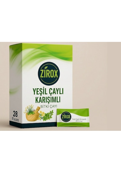 Zirox Bitkisel Karışım Çayı 1 Paket Sunum Baharat