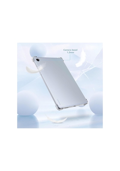 M.tk Moveteck A11+ İle Uyumlu Tablet Kılıfı, Köşe Korumalı, Antishock Şeffaf Silikon, Beyaz Sku: Smgstk1bc13cd44a Arka Kapak