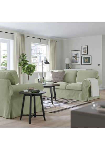 Ikea Gri Lüks Kanepe - 3'lü Kanepe